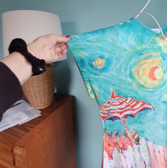 EUC Leoma Lovegrove Colorful Top - Women's Size Large - Picture 5 of 8